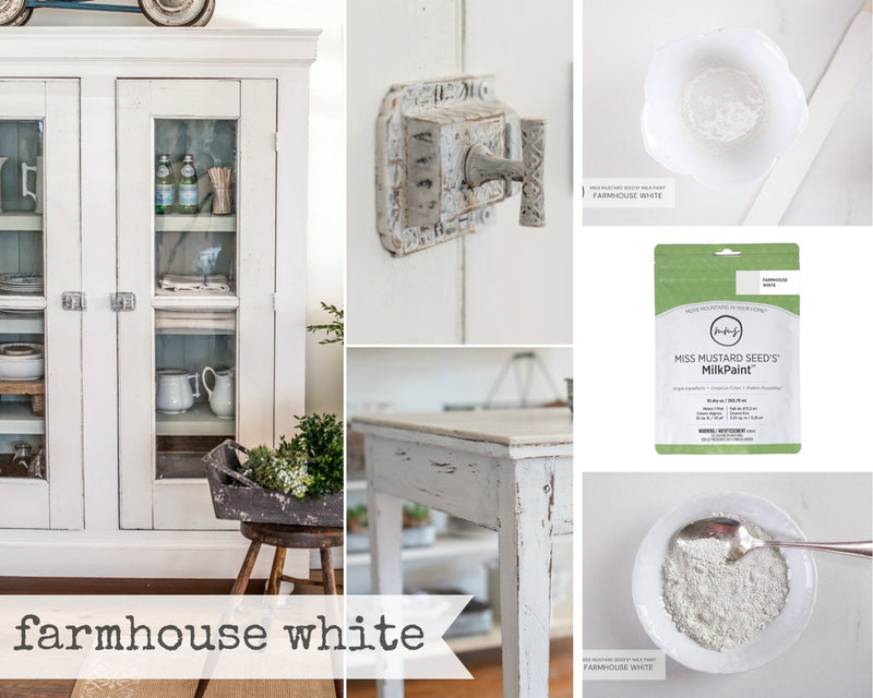 Farmhouse White - Miss Mustard Seed's Milk Paint *New Formula