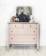 Peony Fusion Mineral Paint Painted Dresser