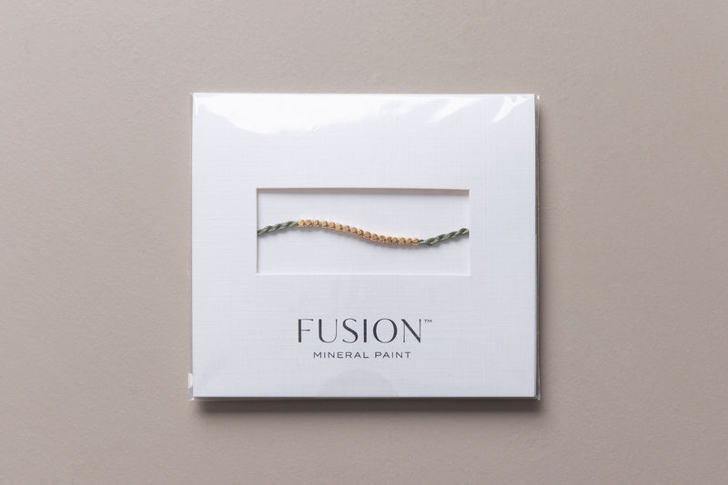 Fusion Mineral Paint Bracelet Green and Gold