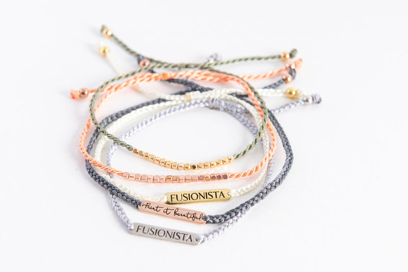 Fusion Mineral Paint Bracelets 