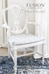 Raw Silk Fusion Mineral Paint Painted Chair
