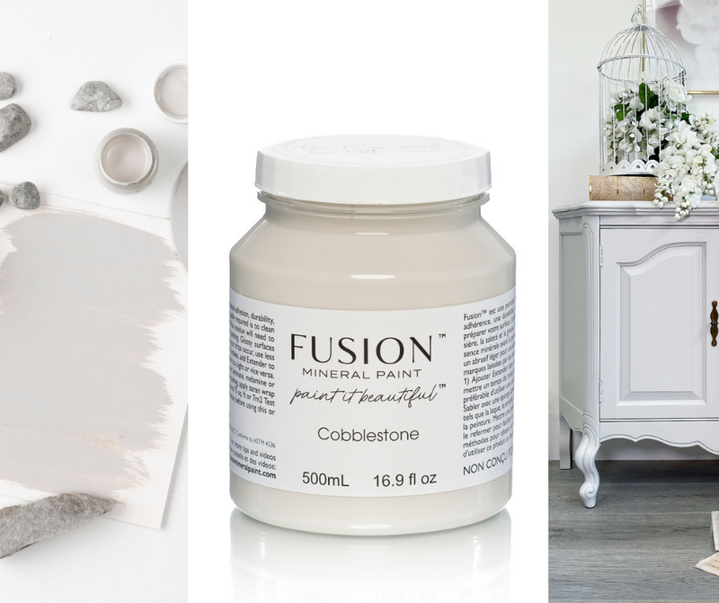 Cobblestone (light gray) - Fusion Mineral Paint - All in one paint —  Julie's Designs and Signs