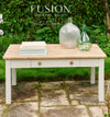 Putty Fusion Mineral Paint Painted Table