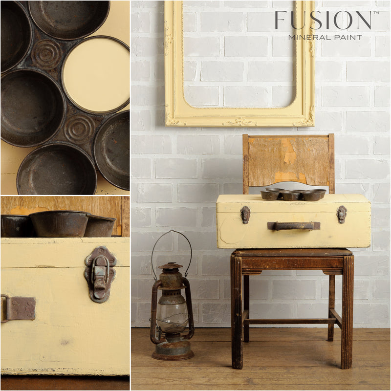 Buttermilk Cream Fusion Mineral Paint Painted Furniture