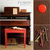 Fort York Red Fusion Mineral Paint Painted Furniture