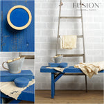 Liberty Blue Fusion Mineral Paint Painted Furniture