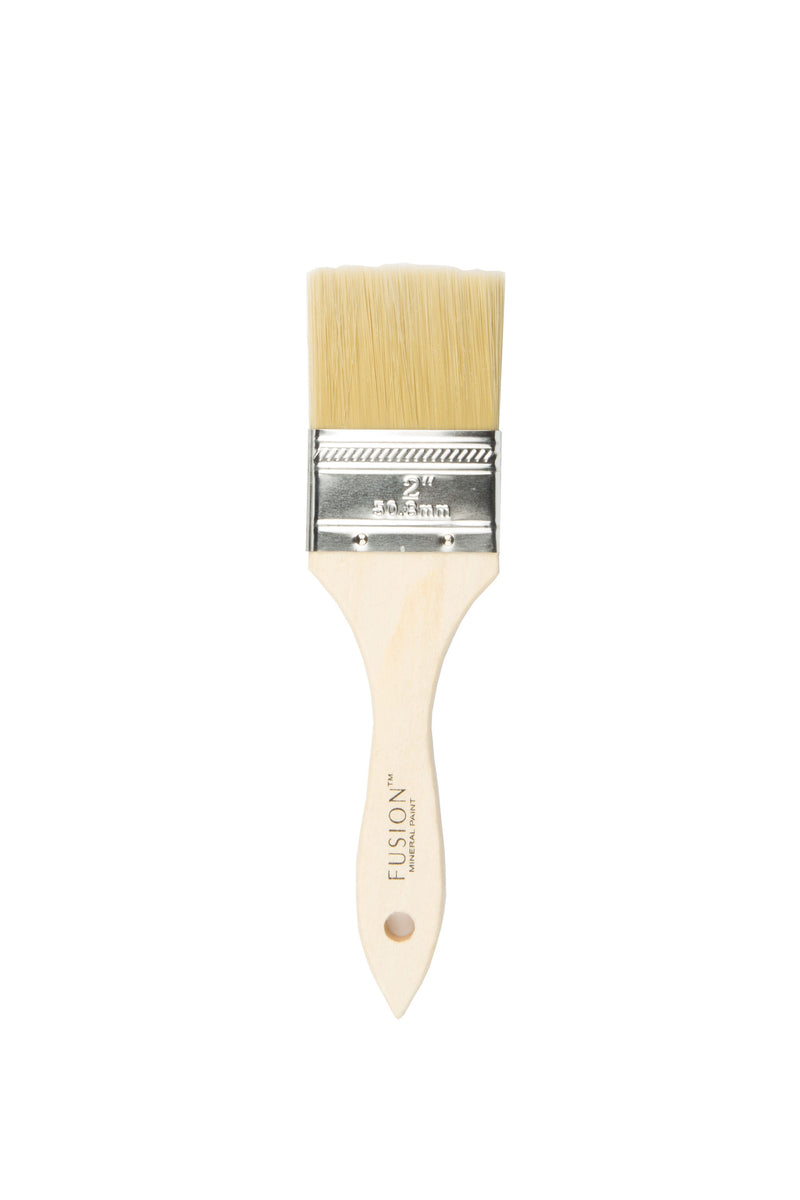 Fusion Mineral Paint Synthetic Flat Brush 2 inches