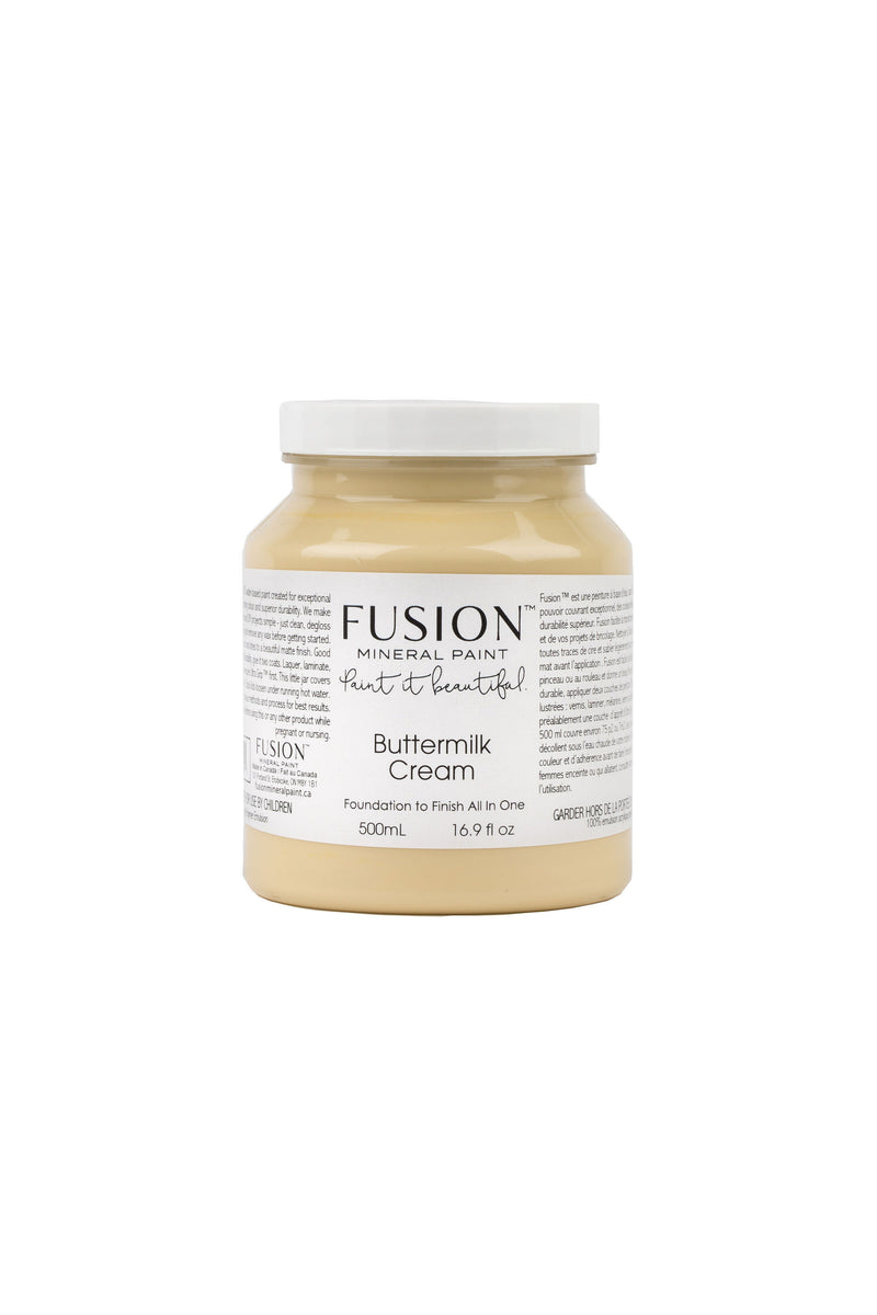 Buttermilk Cream Fusion Mineral Paint 500 ml Pint