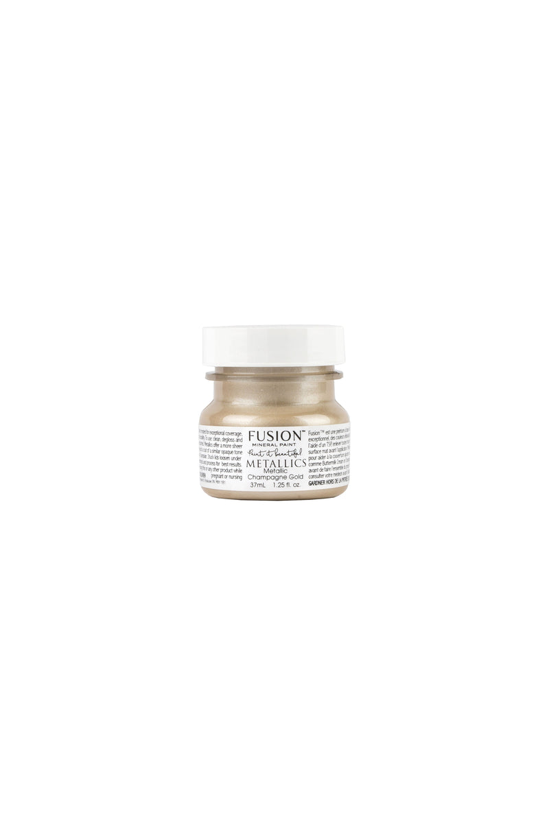 Champagne Gold Metallic Fusion Mineral Paint 37ml