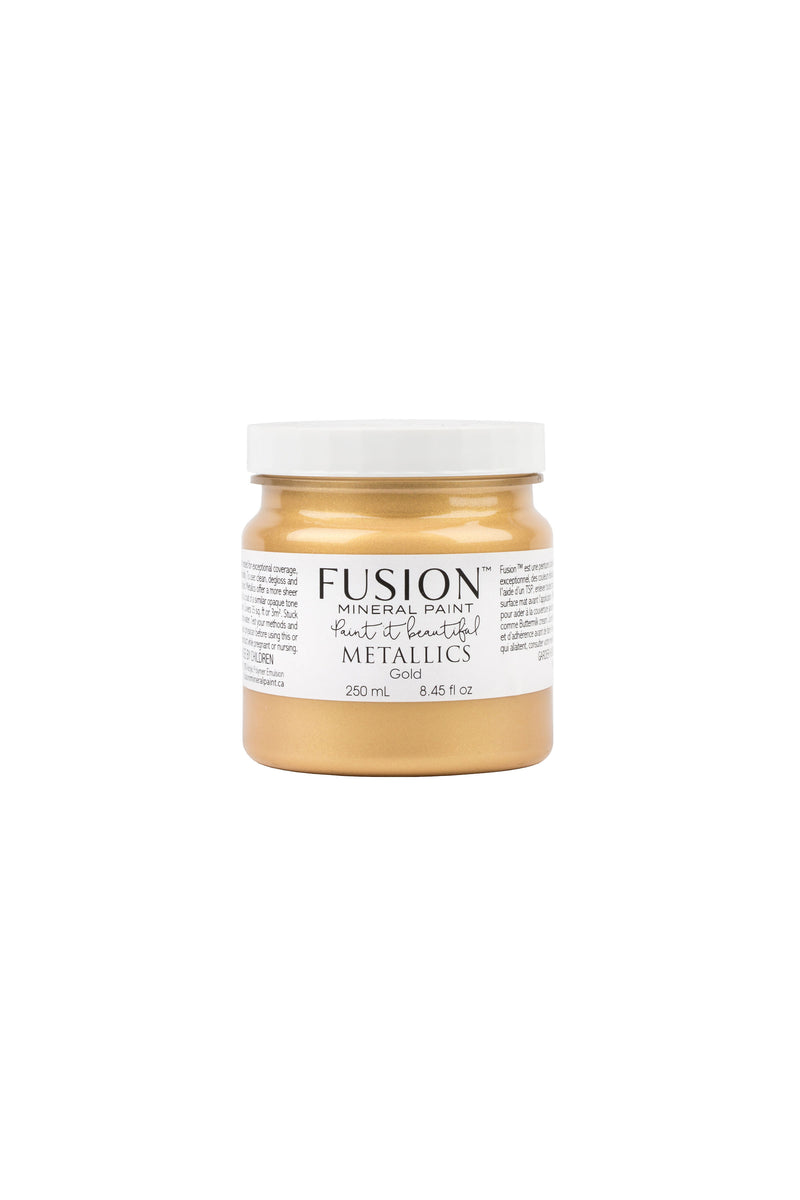 Gold Metallic Fusion Mineral Paint