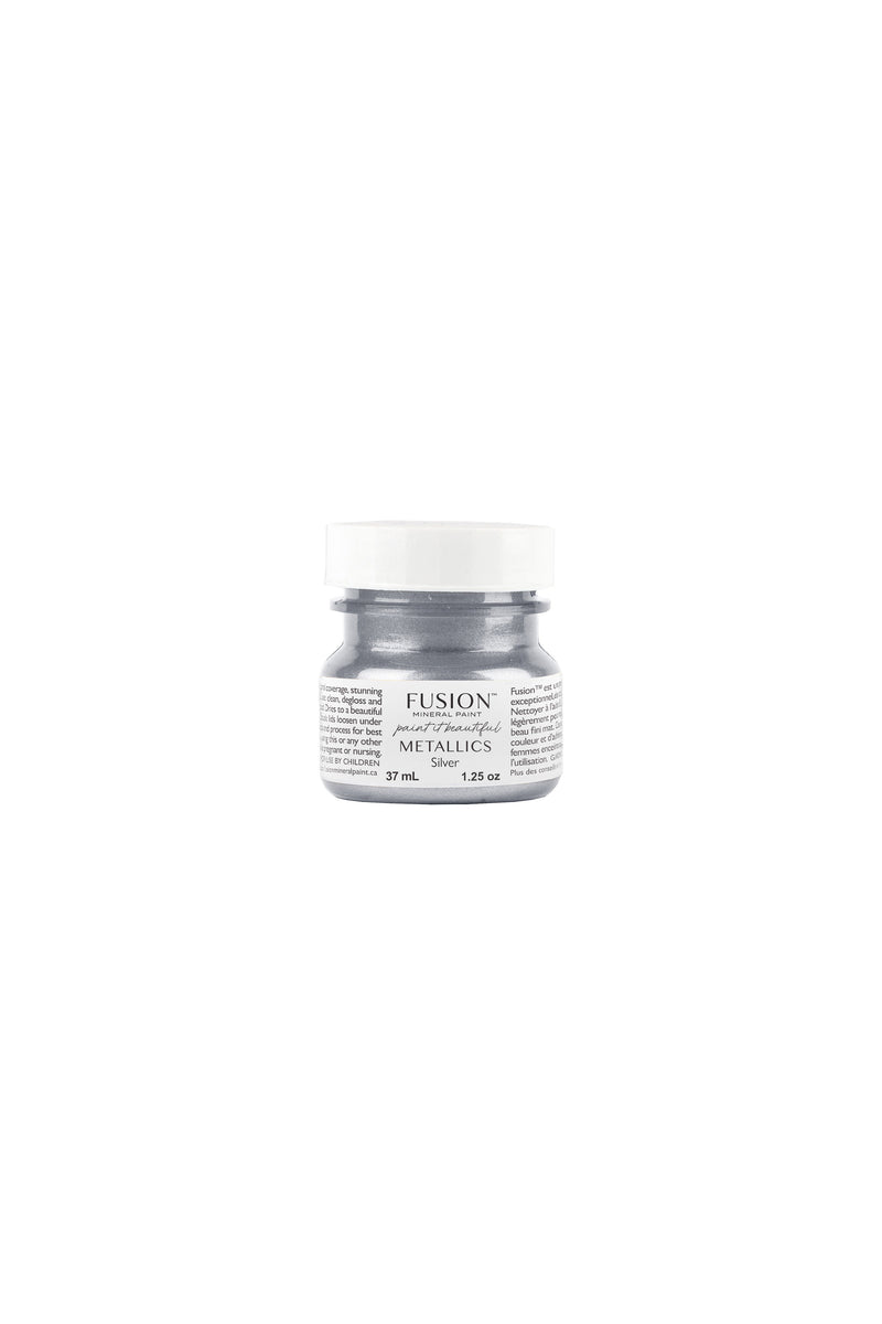 Silver Metallic Fusion Mineral Paint