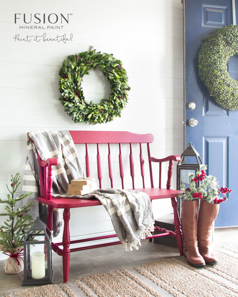 Cranberry Fusion Mineral Paint Painted Furniture